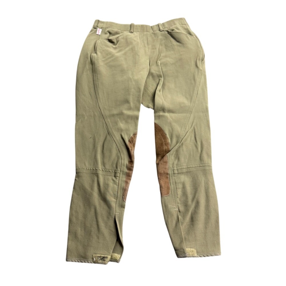 The Tailored Sportsman VTG‎ English Equestrian RIding Beige Tan Pants S/28 Retro